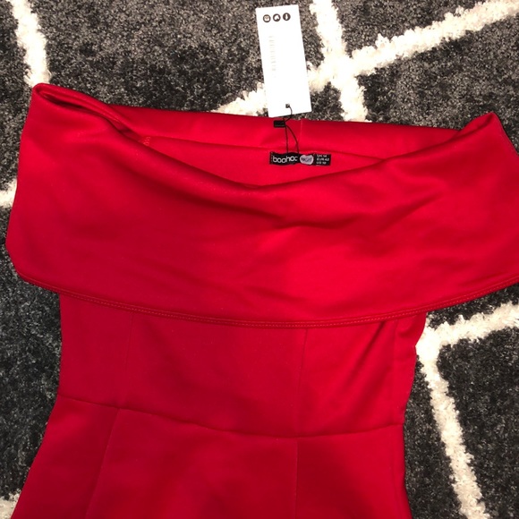 Off the shoulder midi skater dress NWT ✨ - Picture 3 of 5